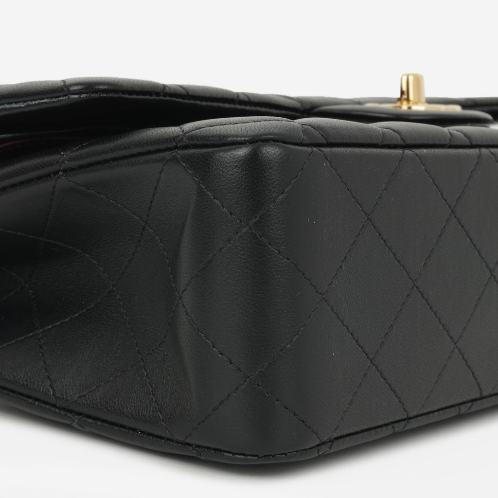 Chanel Medium Classic Flap - Black Lambskin | Gold Hardware