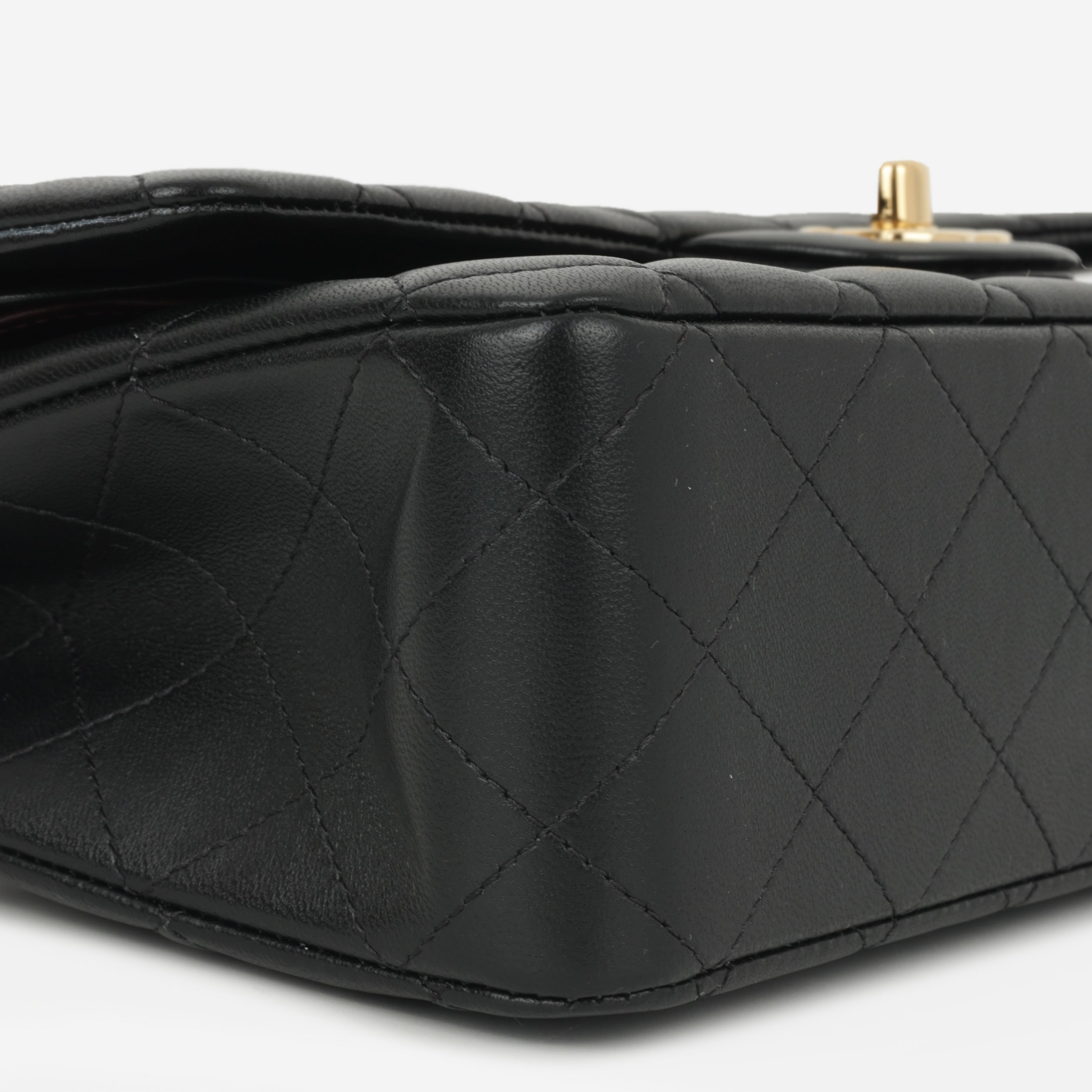 Chanel Medium Classic Flap - Black Lambskin | Gold Hardware