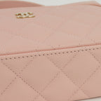 Chanel Top Handle Vanity With Chain - Pink Caviar | Champagne Gold Hardware