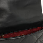Chanel Small 19 Flap Bag - Black Lambskin | Gold & Silver Hardware