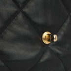 Chanel Small 19 Flap Bag - Black Lambskin | Gold & Silver Hardware