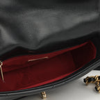Chanel Small 19 Flap Bag - Black Lambskin | Gold & Silver Hardware