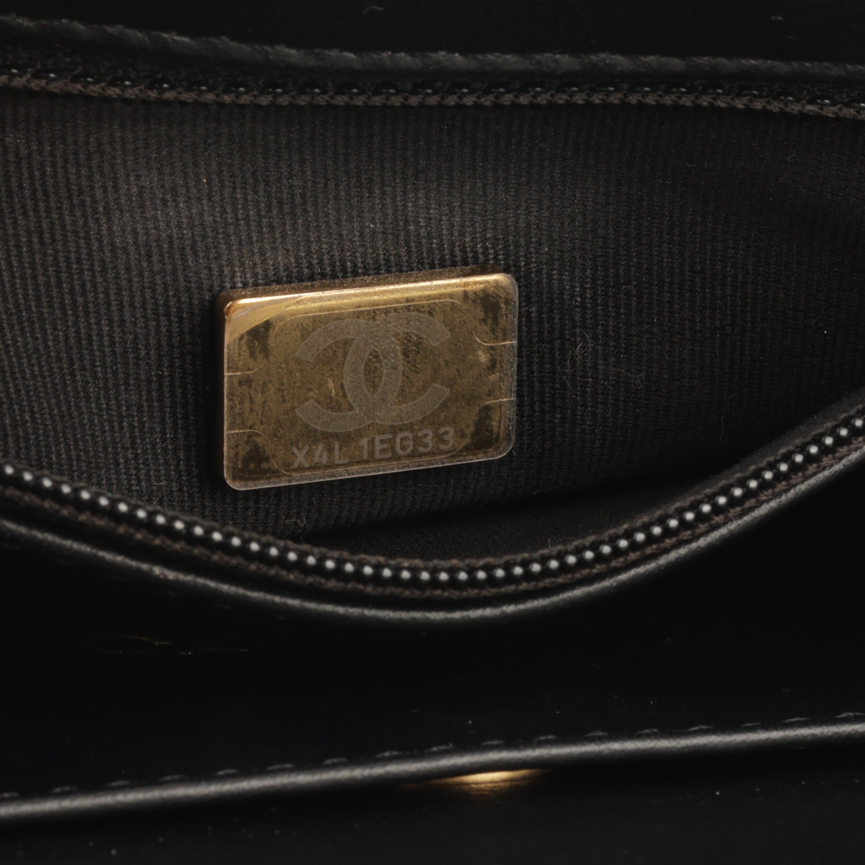 Chanel Small Kelly Re-Edition - Black/White Tweed | Gold Hardware