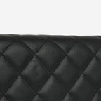 Chanel Classic Wallet on Chain - Black Lambskin | Silver Hardware