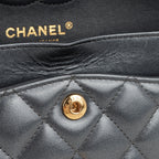 Chanel Small Classic Flap - Blue Metallic Calfskin | Gold Hardware