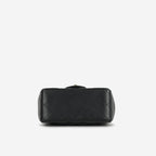 Chanel Mini Square Classic Flap - Black Lambskin | Champagne Gold Hardware