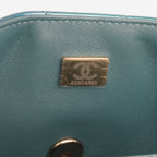 Chanel Mini Flap Rectangular - Blue Ombre Patent | Champagne Gold Hardware