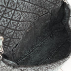 Chanel 20c Seasonal Jumbo Flap - Teal / Black Denimpression  | Silver Hardware