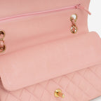 Chanel Vintage Medium Classic Flap - Pink Lambskin | Gold Hardware