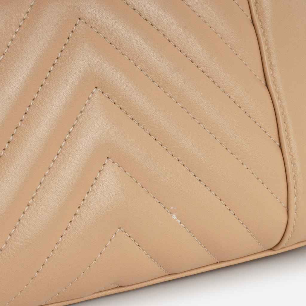 Chanel Small Daily Flap - Beige Calfskin | Champagne Gold Hardware