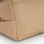 Chanel Small Daily Flap - Beige Calfskin | Champagne Gold Hardware