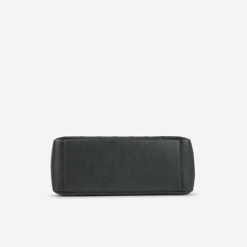 Chanel GST - Black Caviar | Silver Hardware