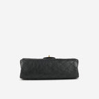 Chanel 2.55 Reissue 225 - Black Crumpled Calfskin | Gold Hardware