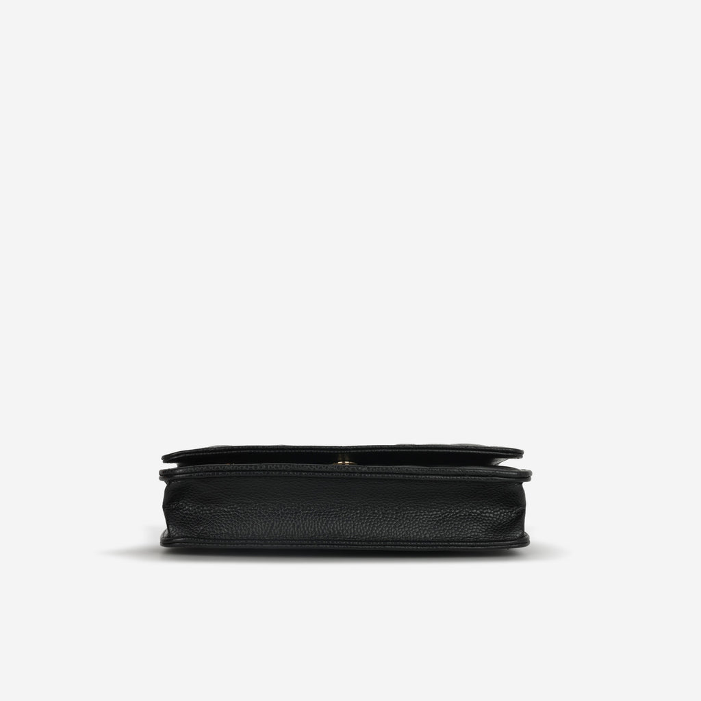 Chanel Classic Wallet on Chain - Black Caviar | Gold Hardware