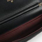Chanel Classic Wallet on Chain - Black Caviar | Gold Hardware