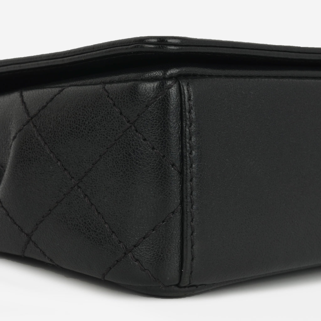 Chanel Small Mademoiselle Flap Bag - Black Calfskin | Gold Hardware