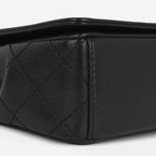 Chanel Small Mademoiselle Flap Bag - Black Calfskin | Gold Hardware