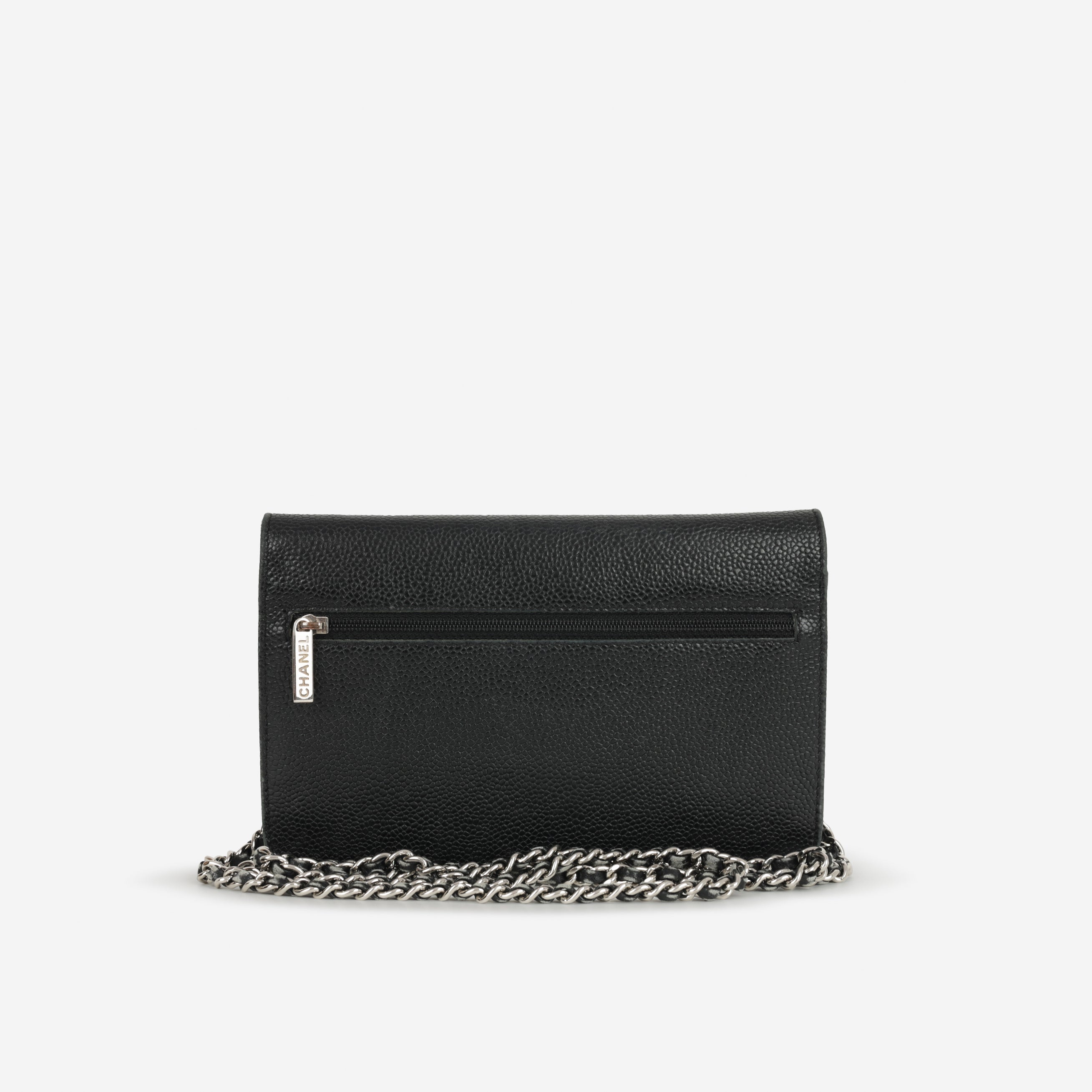 Chanel Timeless WOC - Black Caviar | Silver Hardware