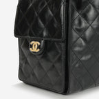 Chanel Medium 25 Hobo Bag - Black Calfskin | Mixed Hardware