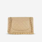 Chanel Classic Jumbo Double Flap - Beige Caviar | Gold Hardware