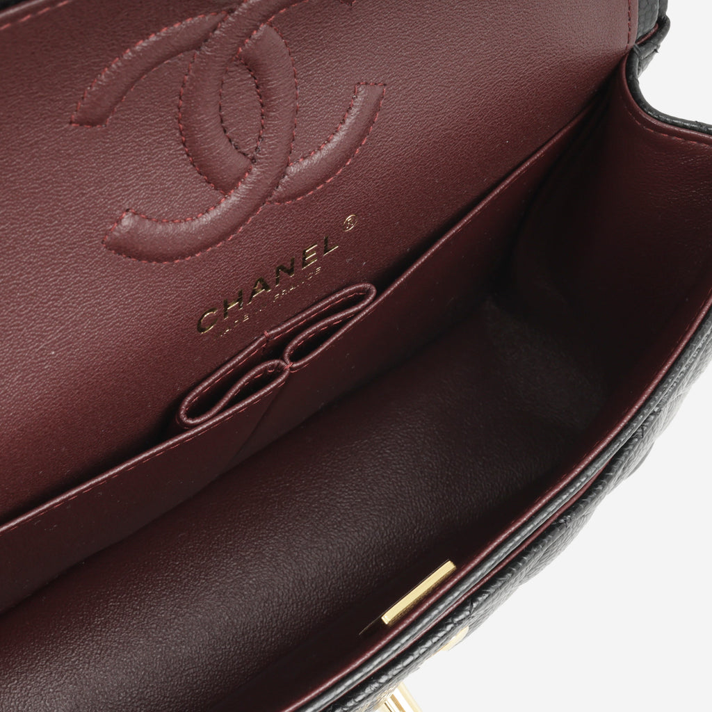 Chanel Small Classic Flap - Black Caviar | Gold Hardware