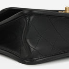 Chanel 25B Top Handle Flap Bag | Antique Gold Hardware