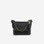 Chanel Gabrielle - Small - Black Aged Calfskin | Mixed Hardware