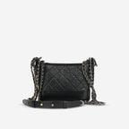 Chanel Gabrielle - Small - Black Aged Calfskin | Mixed Hardware