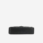 Chanel Medium Classic Flap - Black Lambskin | Silver Hardware