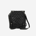 Chanel Small Urban Spirit Backpack - Black Lambskin | Silver Hardware