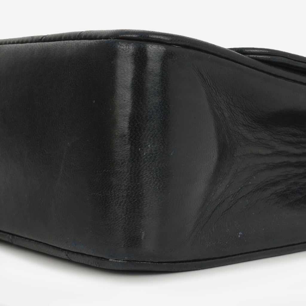 Chanel Vintage Small Diana Flap - Black Lambskin | Gold Hardware