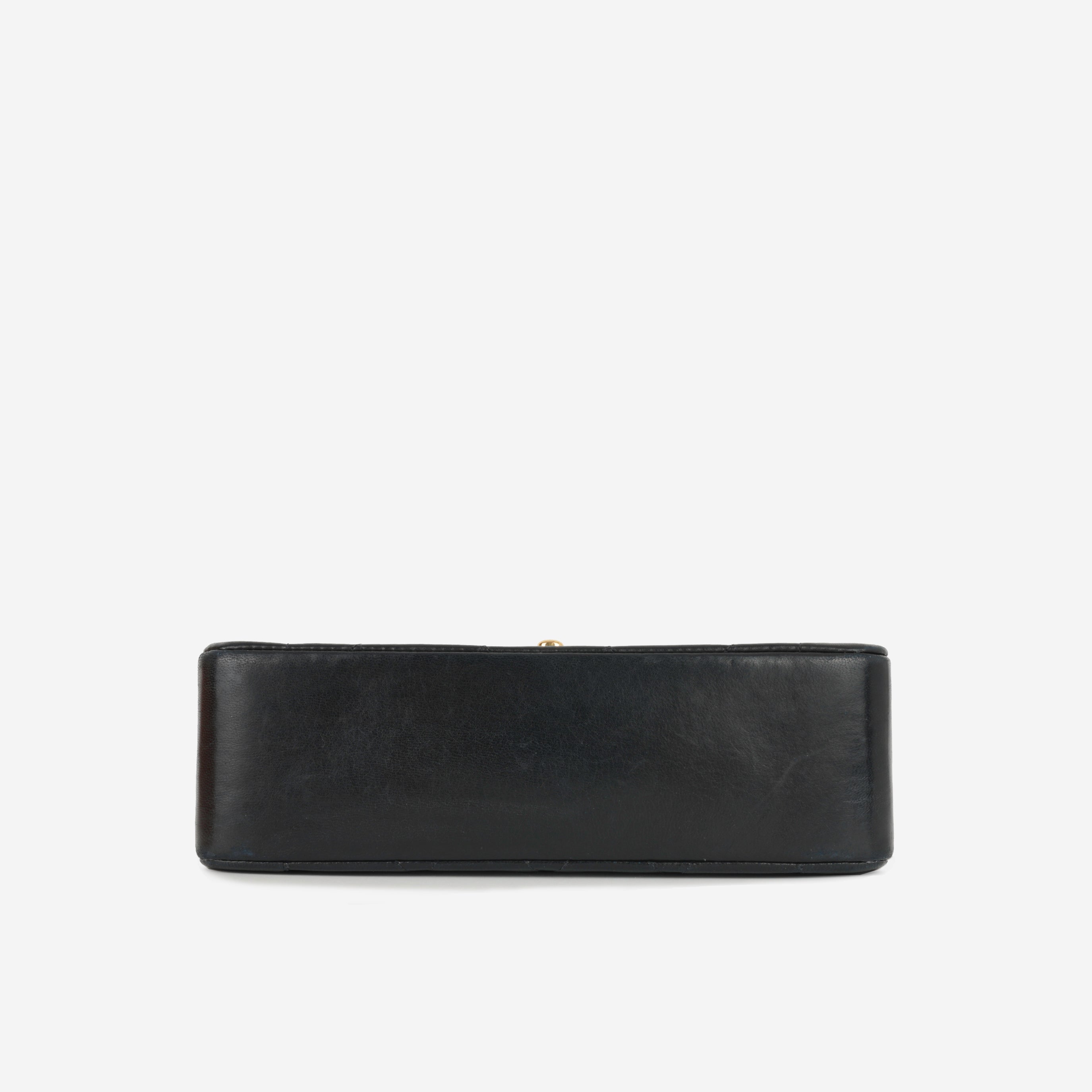 Chanel Vintage Small Diana Flap - Black Lambskin | Gold Hardware