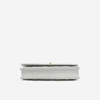 Chanel Pearl Crush Wallet On Chain - Grey Lambskin | Gold Hardware