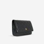 Chanel Classic Wallet on Chain - Black Caviar | Gold Hardware