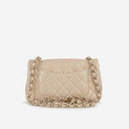 Chanel Mini Rectangular - Pearlescent Beige Lambskin | Champagne Gold Hardware