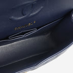 Chanel Small Classic Flap - Navy Caviar | Champagne Gold Hardware