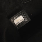 Chanel Deauville Drawstring Bucket Bag - Black Canvas | Silver Hardware