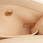 Chanel CC Link Top Handle - Beige Lambskin | Gold Hardware