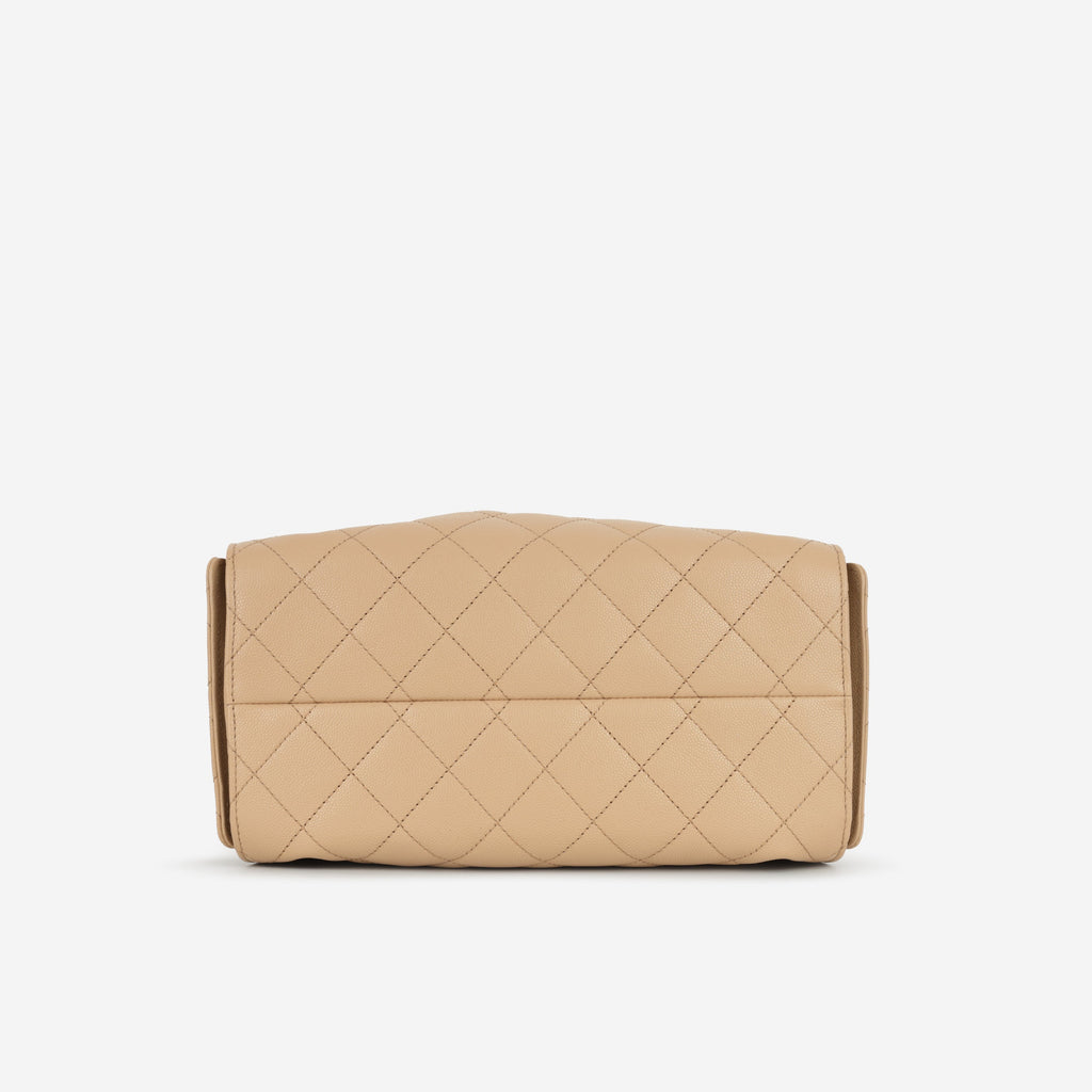 Chanel Small 25 Hobo - Dark Beige Caviar | Gold Hardware