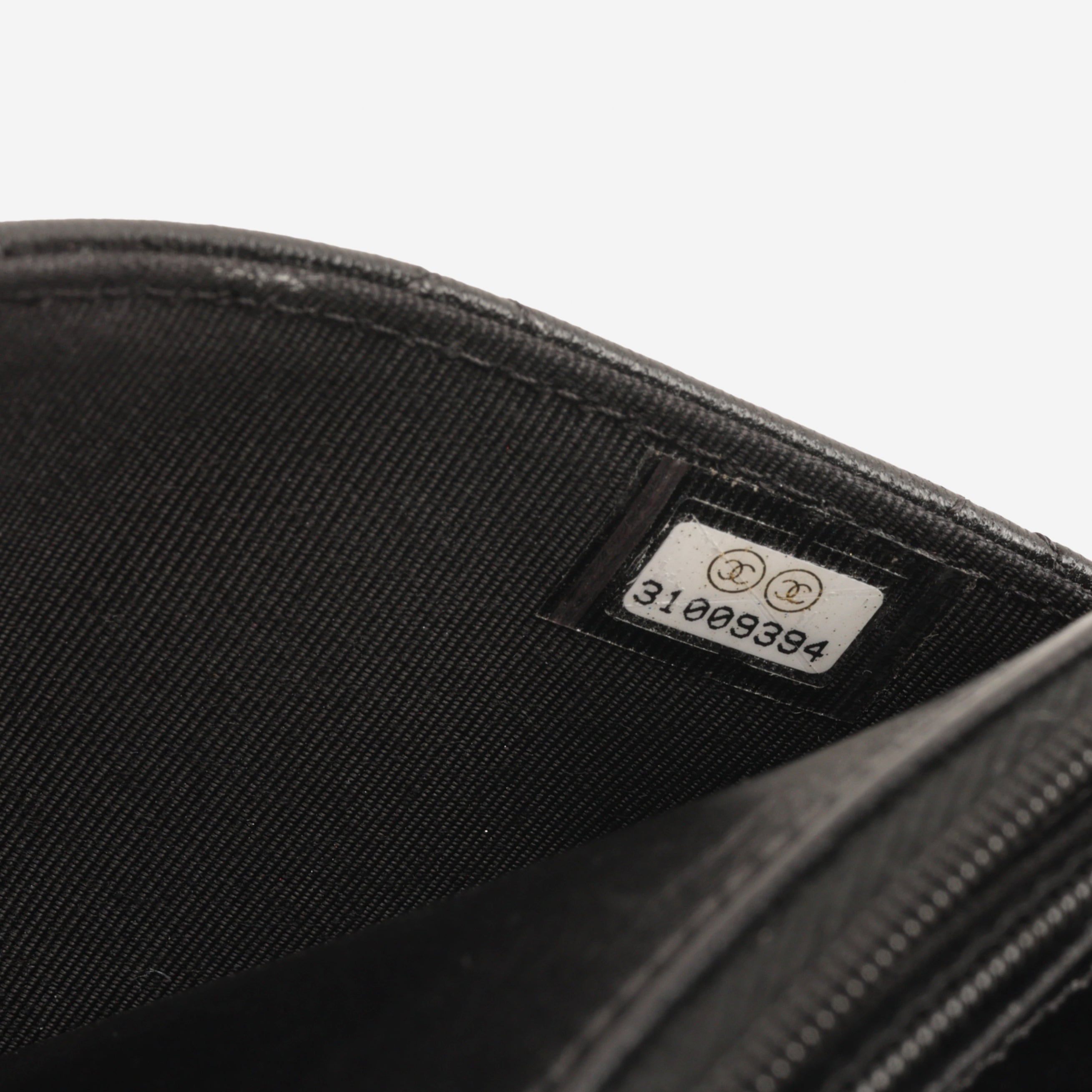 Chanel 21c Chanel Seasonal Wallet On Chain - Black Lambskin |  Champagne Gold Hardware