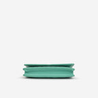 Chanel Classic Wallet on Chain - Teal Lambskin | Champagne Gold Hardware
