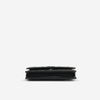 Chanel Seasonal Wallet On Chain - So Black Caviar