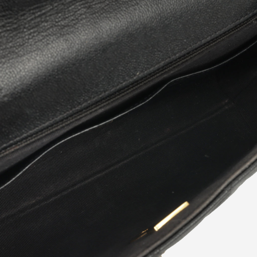Chanel Seasonal 2023 Flap Bag - Black Caviar | Gold Hardware