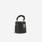 Chanel 22s Mini Top Handle Vanity - Black Lambskin | Champagne Gold Hardware
