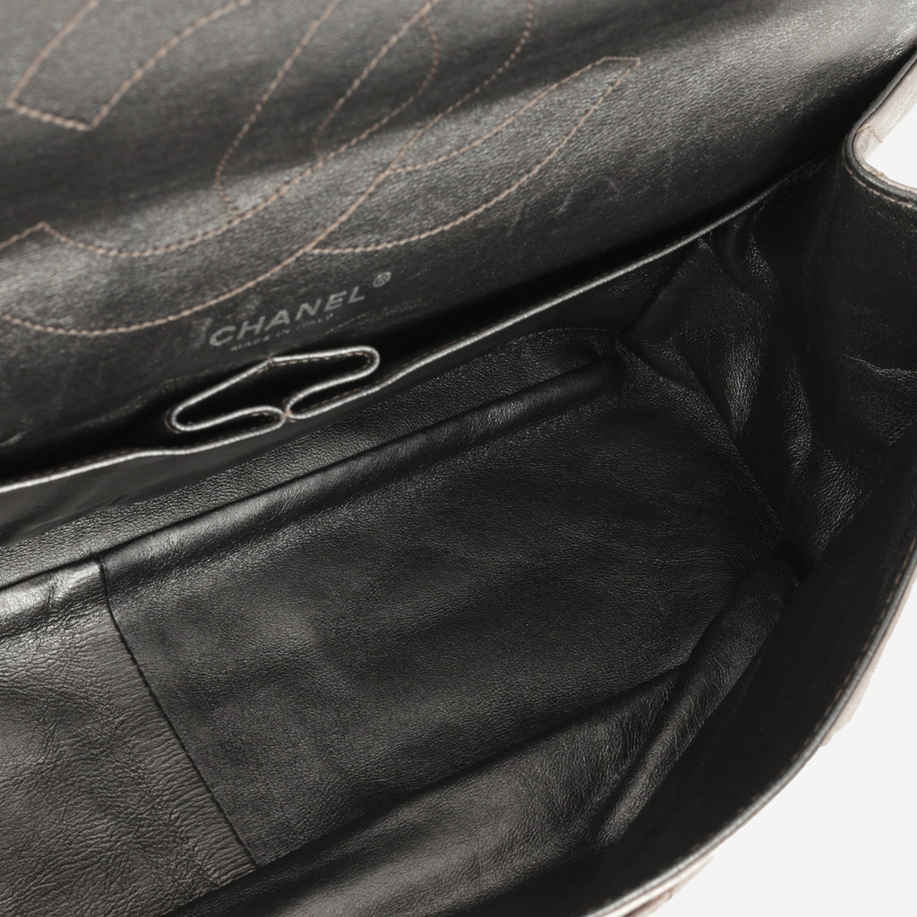 Chanel 2.55 Reissue 227 Flap - Metallic Bronze Calfskin | Silver Hardware