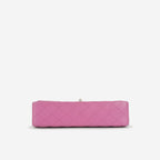 Chanel Medium Classic Flap - Purple Lambskin | Silver Hardware