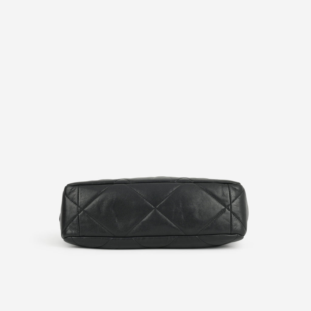 Chanel Large 19 Flap Bag - Black Lambskin | Multi Hardware