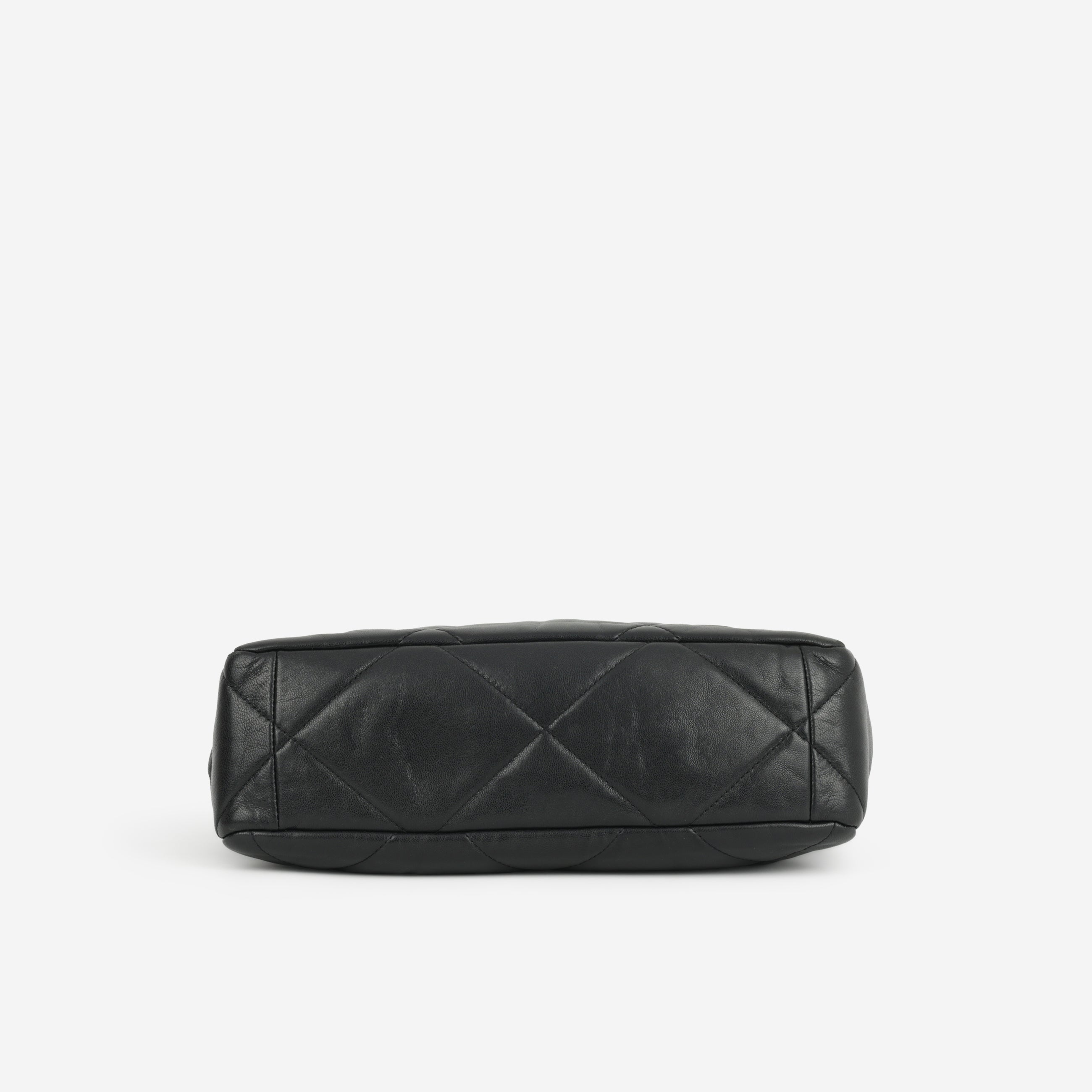 Chanel Large 19 Flap Bag - Black Lambskin | Multi Hardware