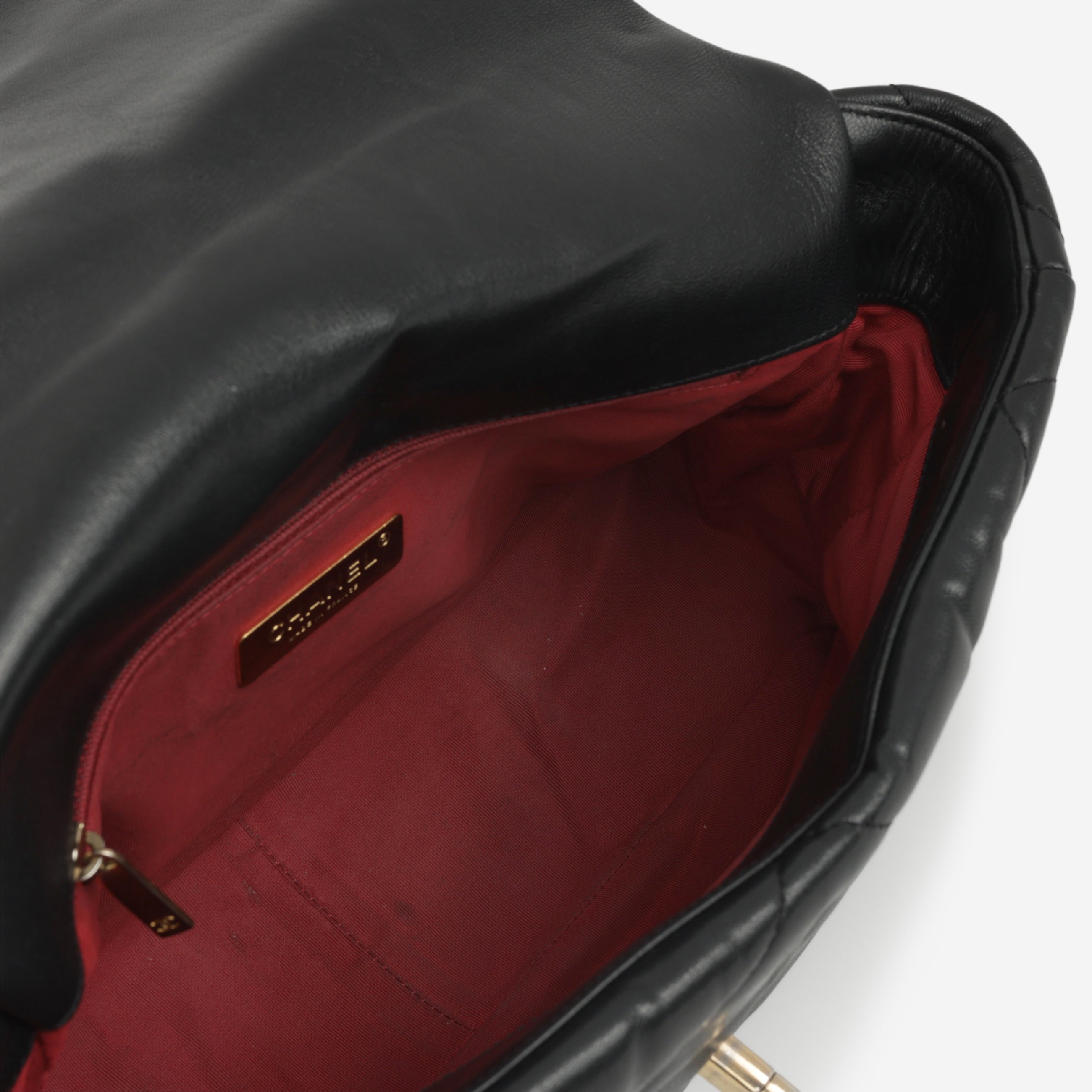 Chanel Large 19 Flap Bag - Black Lambskin | Multi Hardware