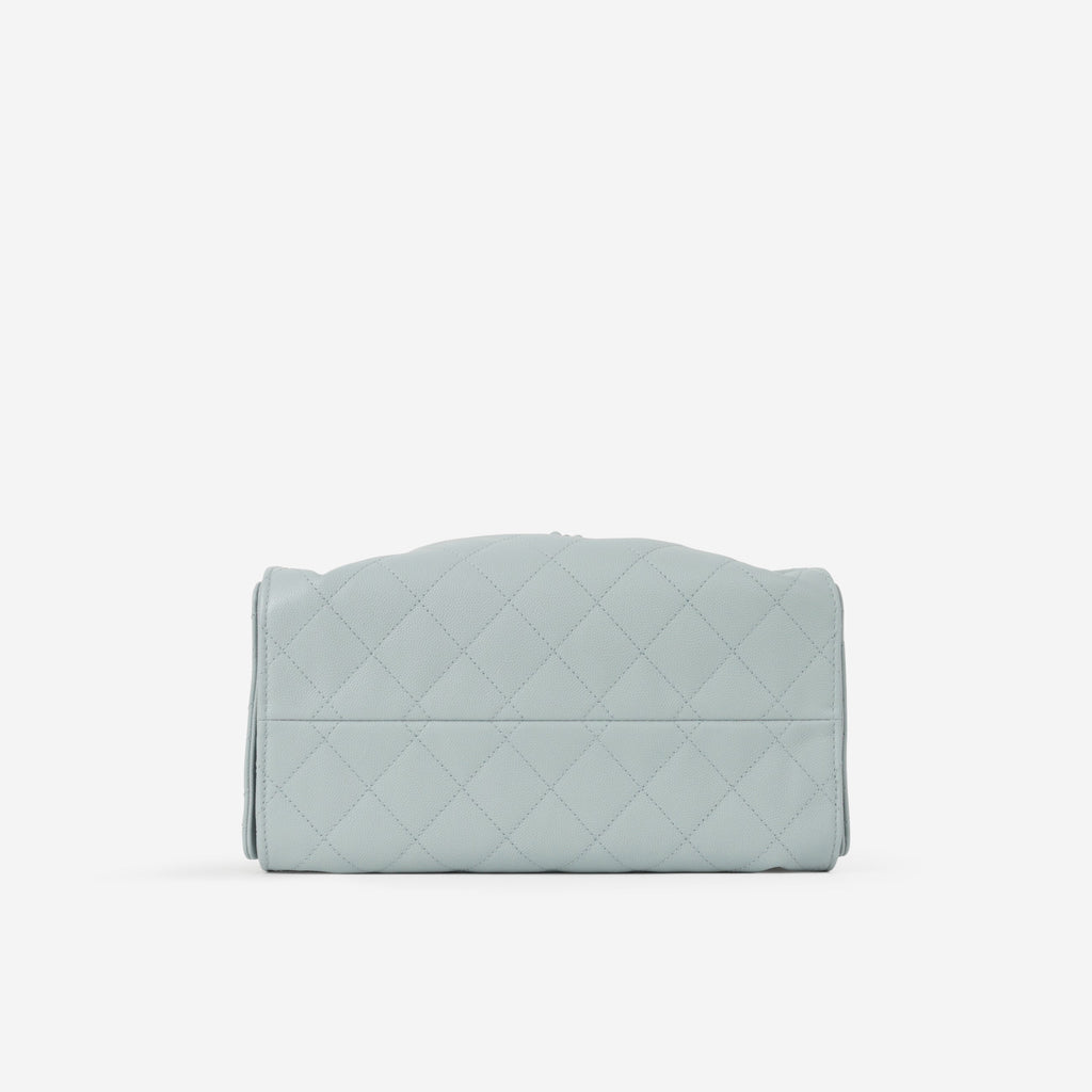 Chanel Small 25 Hobo - Blue Caviar | Ruthenium Hardware